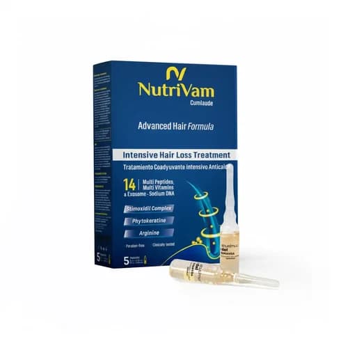 Nutrivam advanced hair formula 5 vials