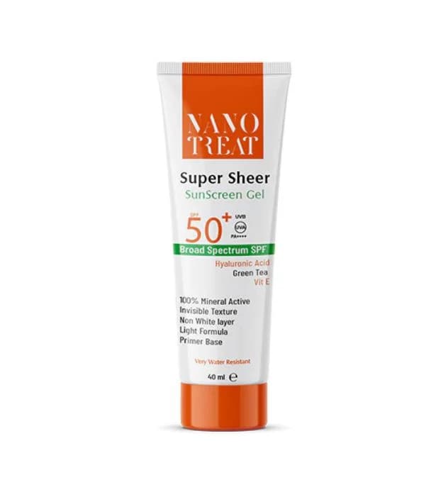 Nano Treat Super Sheer Sunscreen Gel 40ml