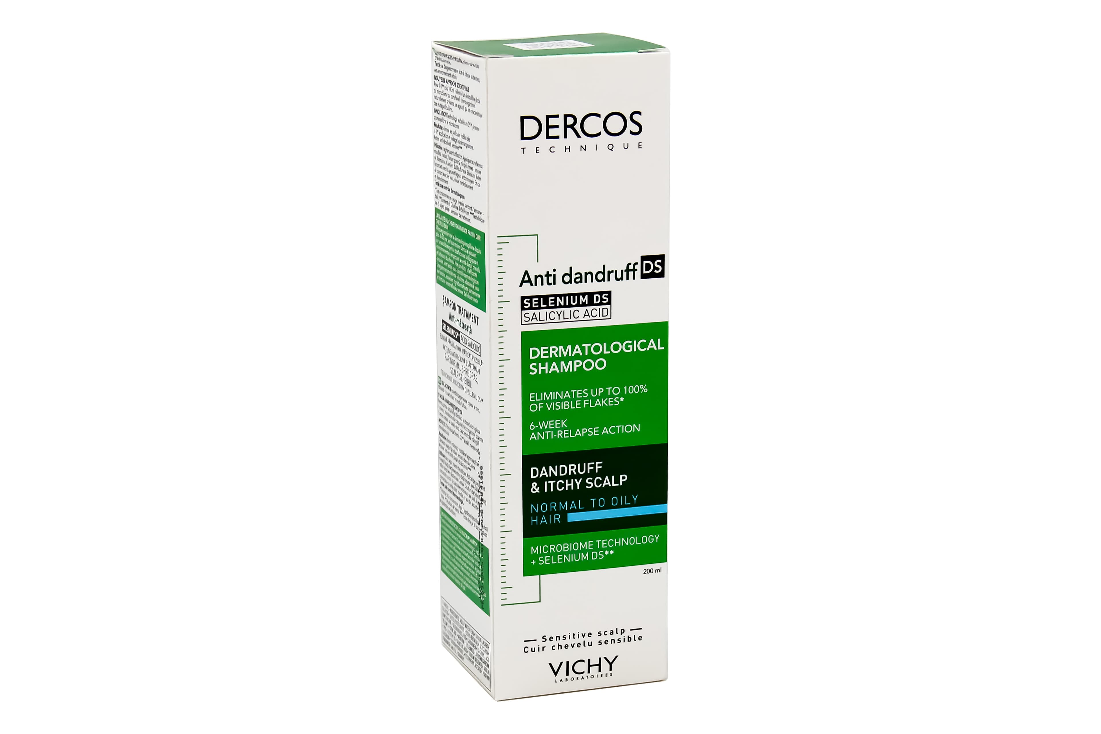 VICHY dercos Anti-Dandruff Shampoo Oily Hair 200ml