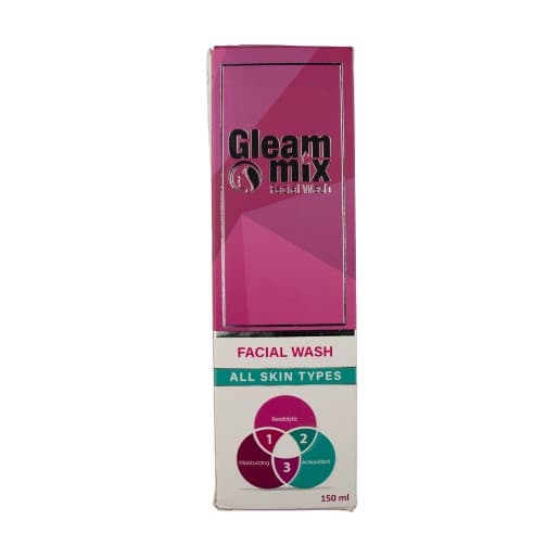 Gleam mix facial wash 150ml