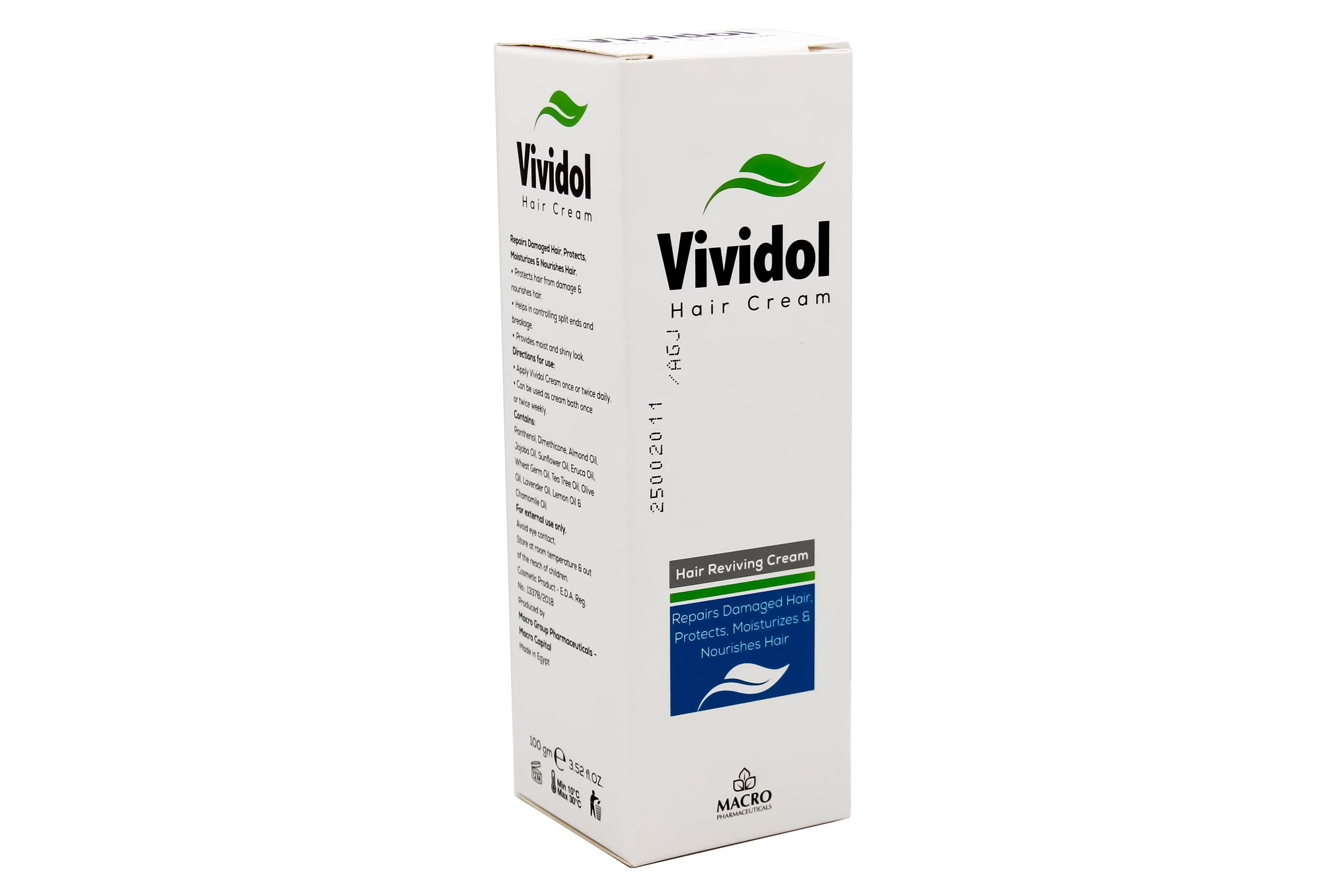 Vividol hair cream 100gm