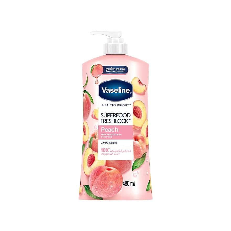 Vaseline body lotion peach 500ml