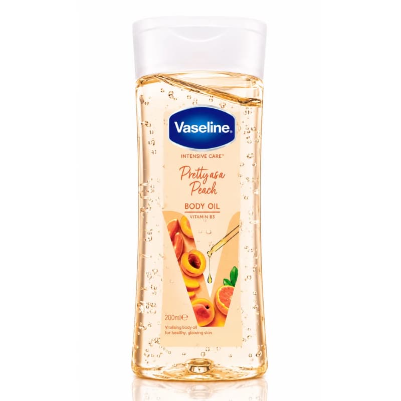 Vaseline body oil peach 200ml