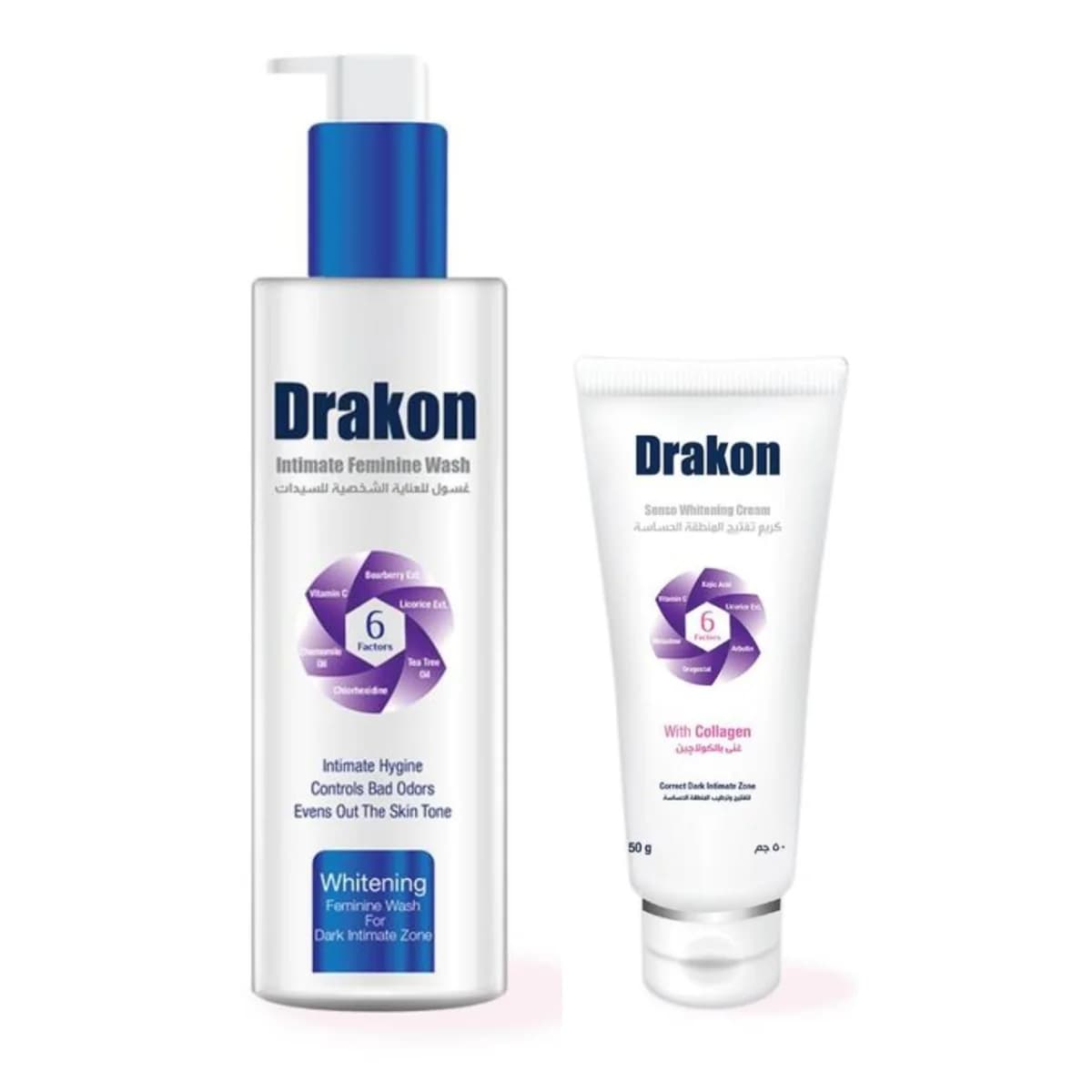 Drakon Whitening Wash And Cream Offer