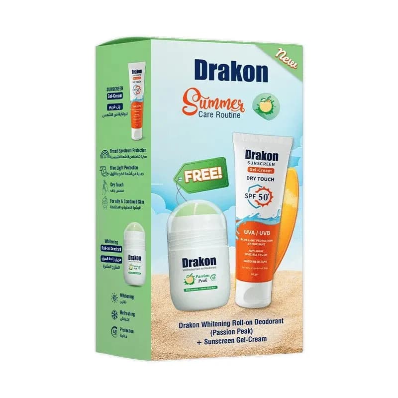 Drakon Roll-on Passion Peak + Sunscreen Gel-Cream