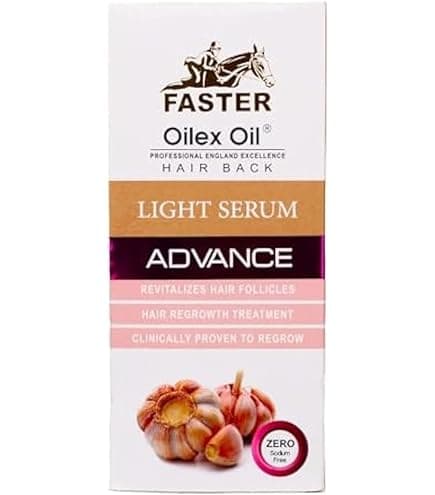 Faster Black Garlic advance Hair Back Serum