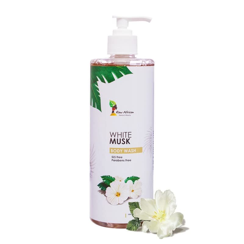 Raw African White Musk Body Wash 500ml