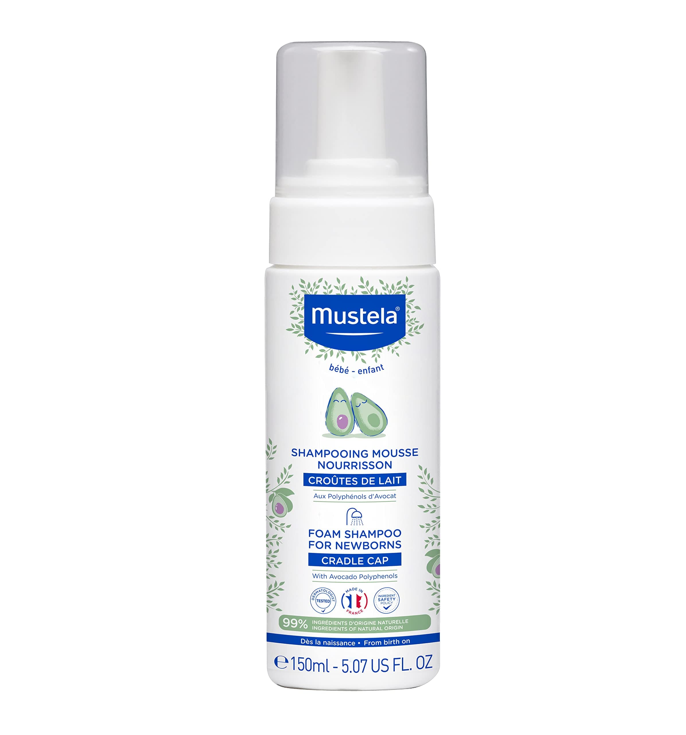 Mustela Baby Shampoo Mousse 200ml