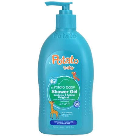 Potato Baby Shower Gel  Green 400ml