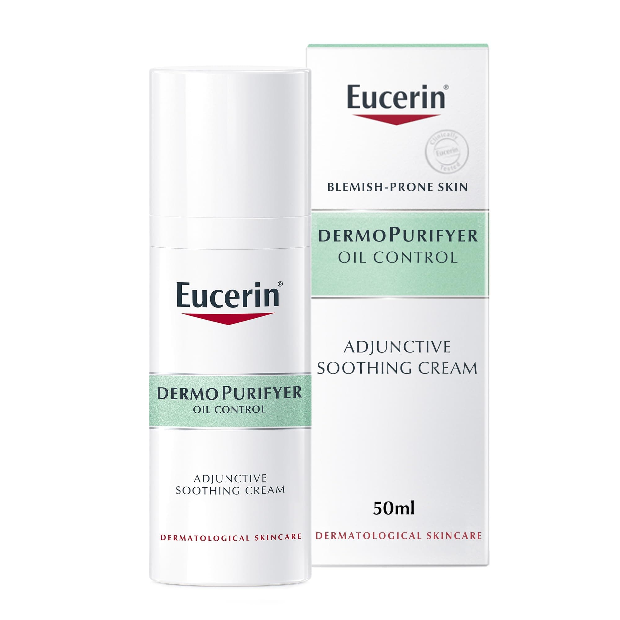 Eucerin Dermo Purifyer Oil Control Adjunctive Soothing  Cream 50ml