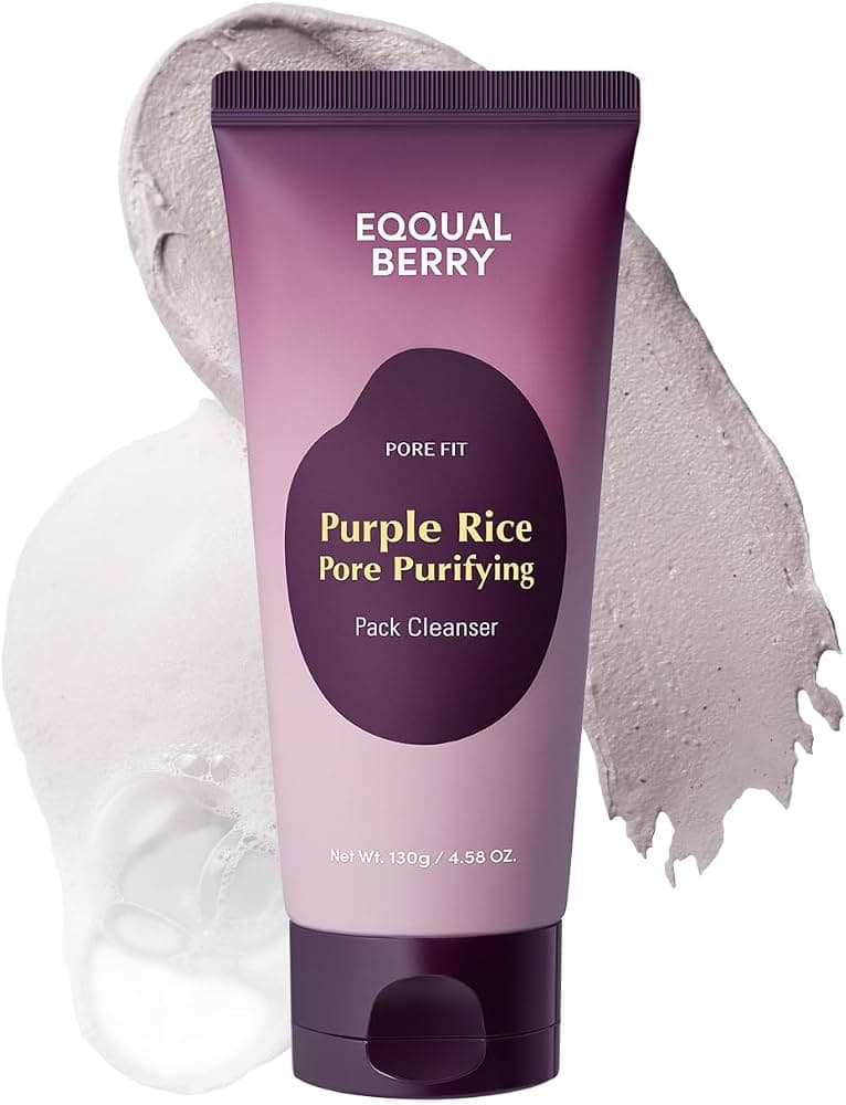 EQQUALBERRY Purple Rice Cleanser 130g