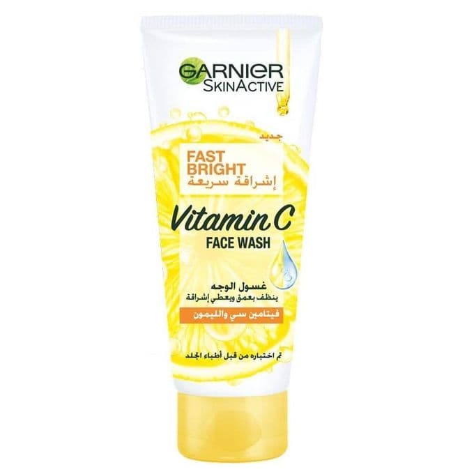Garnier Fast Bright Vit.C Face Wash 50ml