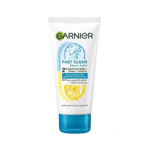 Garnier Fast Bright 2% Salcylic Face Wash 50ml