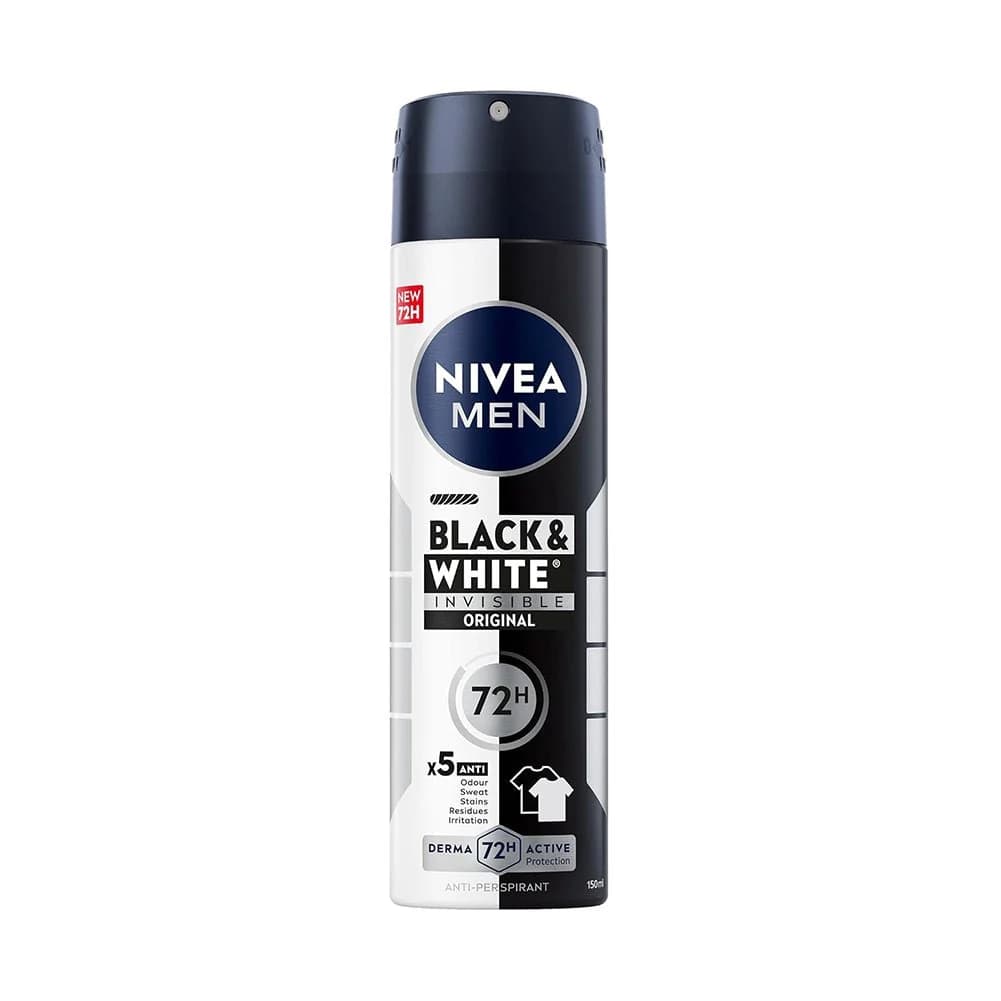 NIVEA BLACK & WHITE SPRAY 150ML