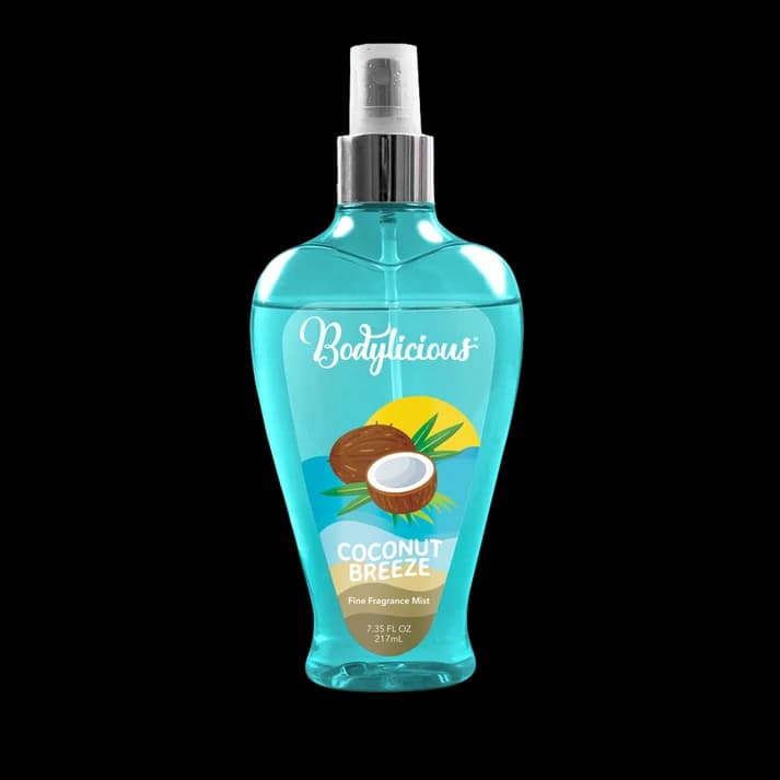 Bodylicious Coconut Breeze body splash 217ml