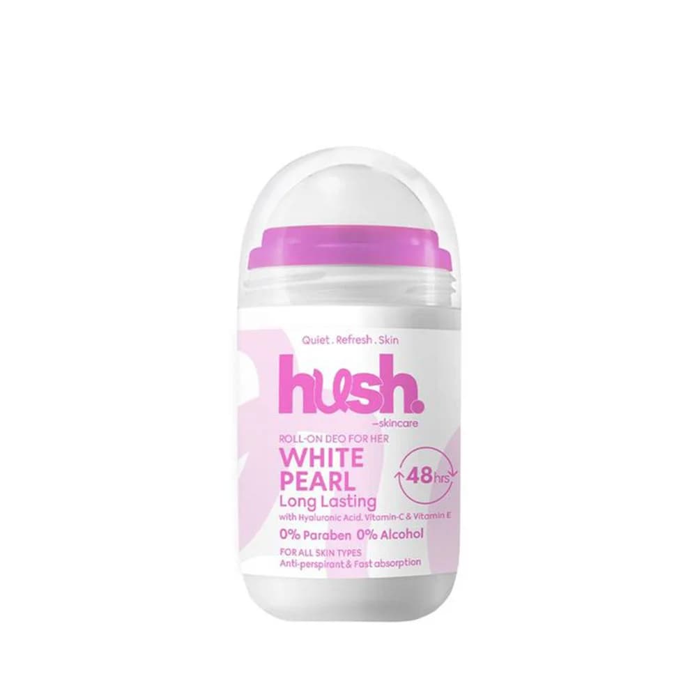 Hush Roll On White Pearl 50ml