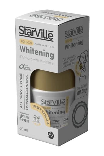 Starville Whitening Roll On Sweet Vanilla 60 ml