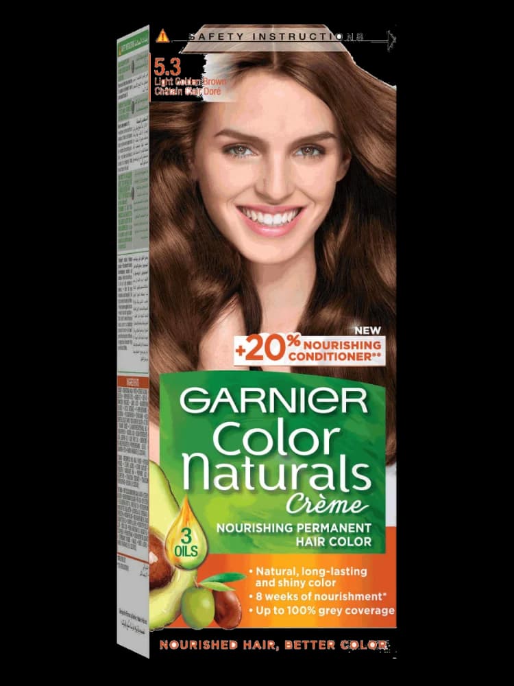 Garnier Color Natural - Light Golden Brown 5.3