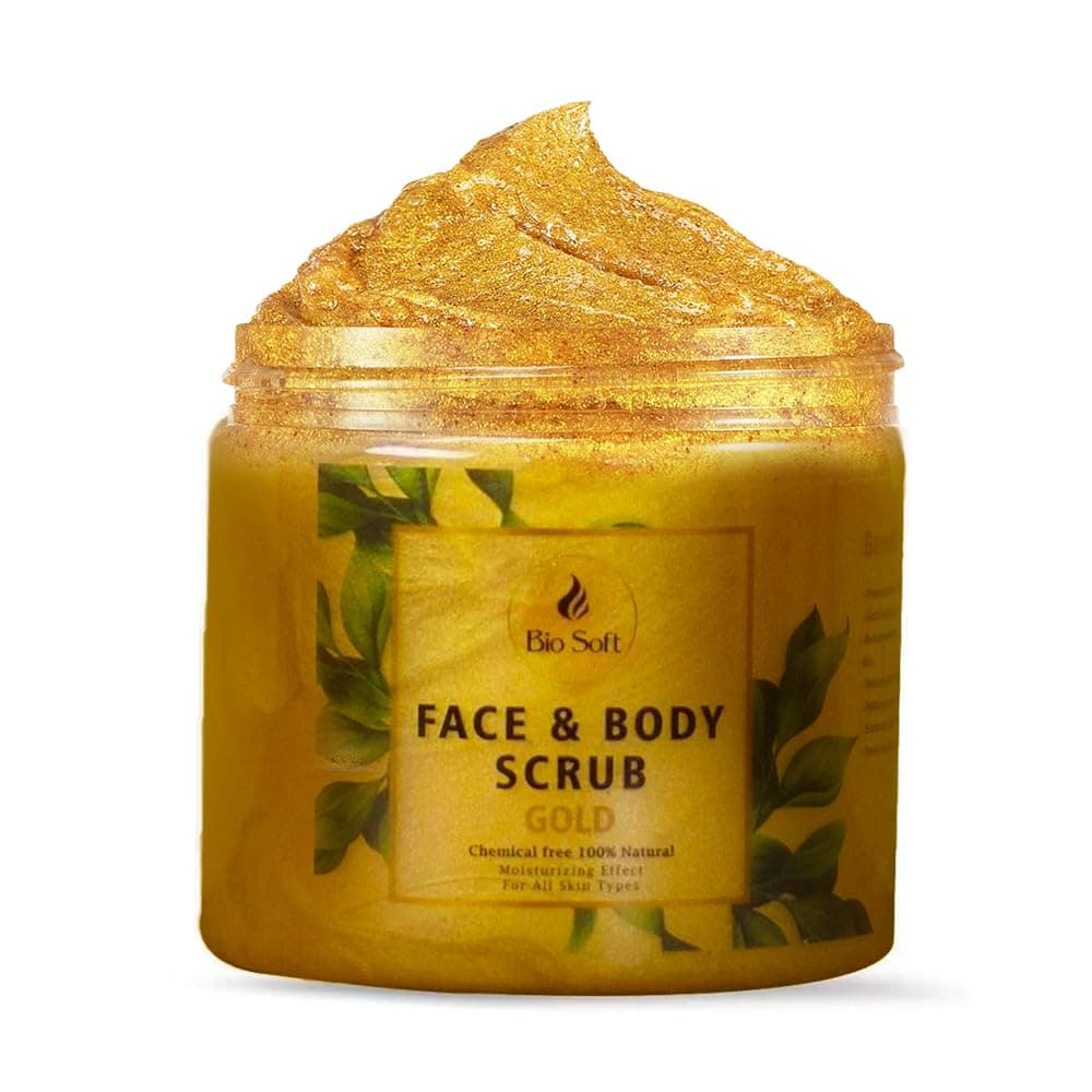 Bio soft Face & Body Scrub Gold 500ml
