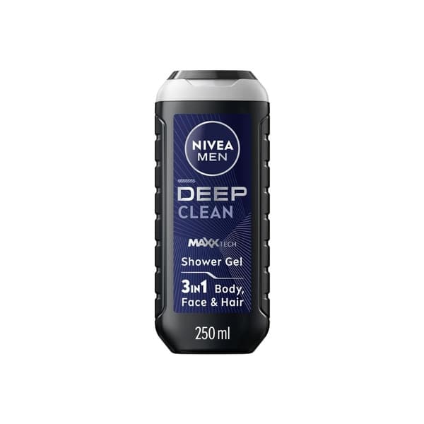 Nivea Deep Clean Shower Gel 250ml