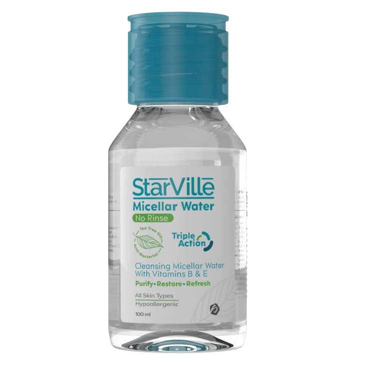 starville micellar water no rinse 100ml.