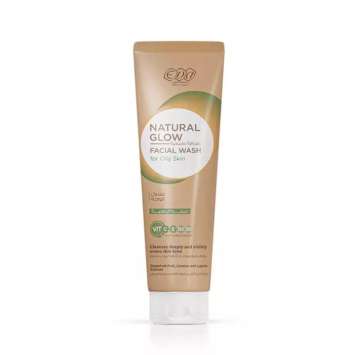 EVA NATURAL GLOW FACIAL WASH100ML