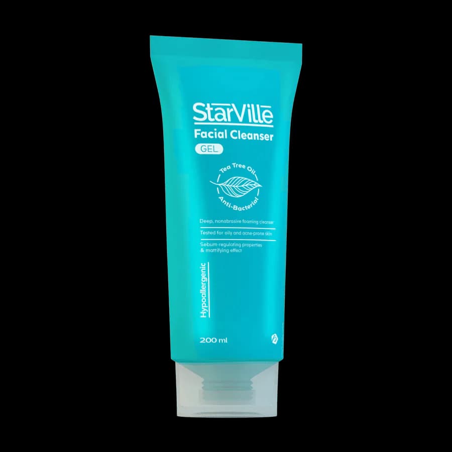 starville facial cleanser gel 200ml