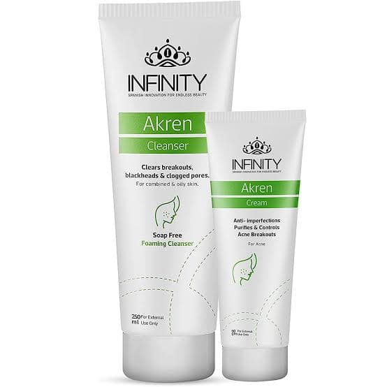 Infinity Akren Cleanser & cream offer