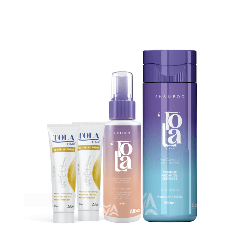 Lotion + Tula Hair senior shampoo + two bottles of oil replacement 25 ml