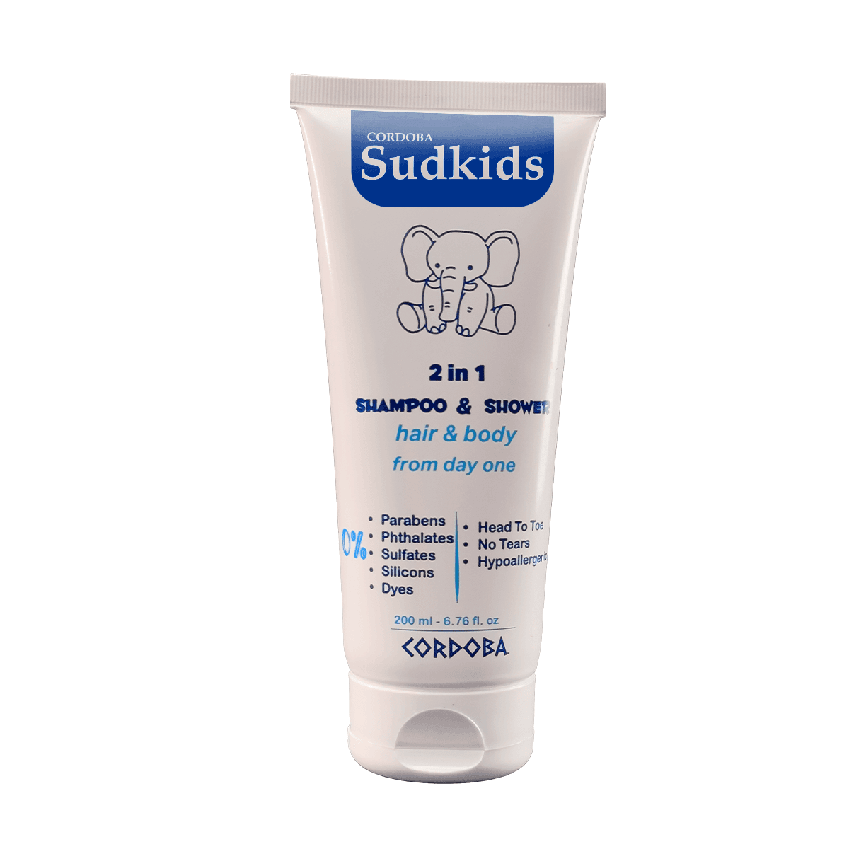 200ml sudkids shampoo shower